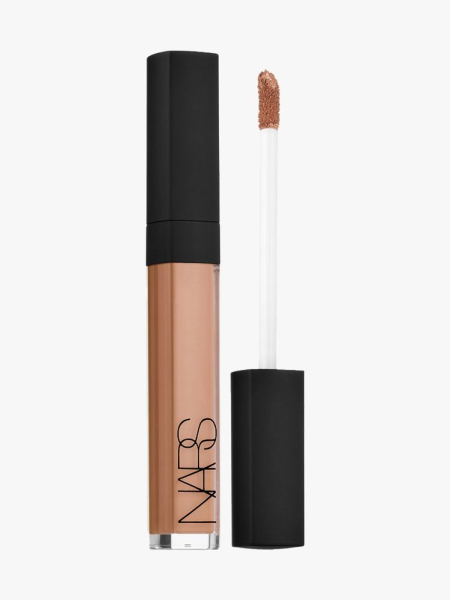 Nars Radiant Creamy Concealer vial of concealer with black cap on light gray background